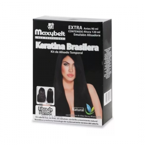 Kit Keratina Brasileña, Alisado
